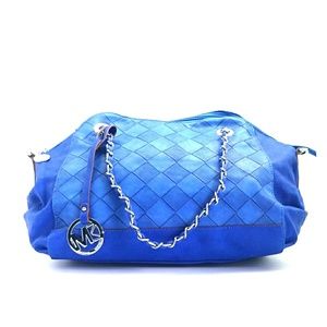 Blue chain strap Michael Michelle purse